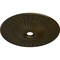 Ekena Millwork Galveston Ceiling Medallion (Fits Canopies up to 4 3/4"), 36 5/8"OD x 3 5/8"ID x 2 3/8"P, Green Gold CM36GLGGS - alternate 3